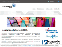 Tablet Screenshot of isostandards-crm.com